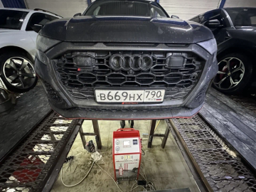 Меняем масло в автоматической коробке Ауди