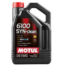 Моторное масло MOTUL 6100 SYN-clean 5W40  (4 л.)