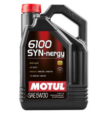 Моторное масло MOTUL 6100 SYN-NERGY 5W30  (4 л.)