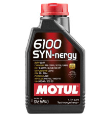 Моторное масло MOTUL 6100 SYN-NERGY 5W40 (1 л.)