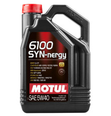 Моторное масло MOTUL 6100 SYN-NERGY 5W40  (4 л.)