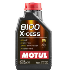 Моторное масло MOTUL 8100 X-cess 5W30  (1 л.)