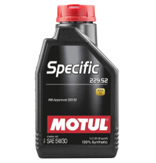 Моторное масло MOTUL Specific  229.52 5W30  (1 л.)