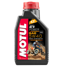 Моторное масло MOTUL ATV Power 4T 5W40  (1 л.)
