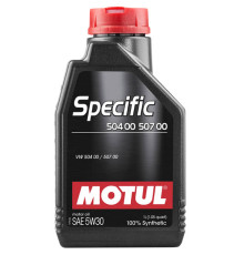 Моторное масло MOTUL Specific VW 504/00/507/00 5W30  (1 л.)