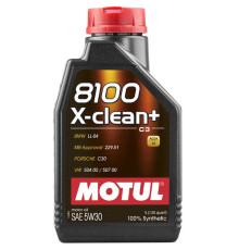 Моторное масло MOTUL 8100 X-clean+ 5W30  (1 л.)