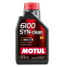Моторное масло MOTUL 6100 SYN-clean 5W30 (1 л.)