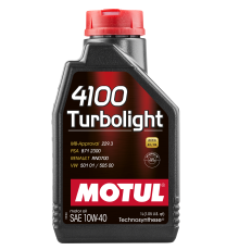 Моторное масло MOTUL 4100 Turbolight 10W40  (1 л.)