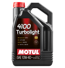 Моторное масло MOTUL 4100 Turbolight 10W40  (4 л.)