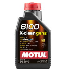 Моторное масло MOTUL 8100 X-clean gen2 5W-40 (1 л.)