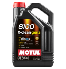 Моторное масло MOTUL 8100 X-clean gen2 5W-40 (5 л.)