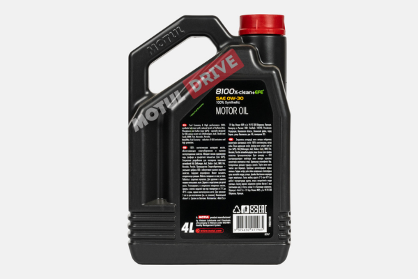 Motul 8100 X-Clean+ EFE 0W-30 4L
