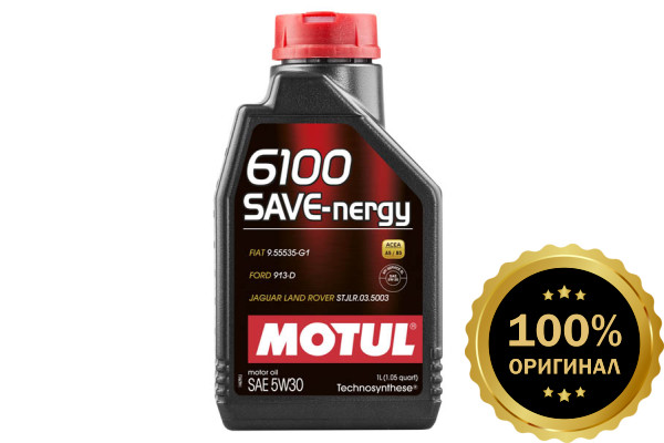 Моторное масло MOTUL 6100 SAVE-NERGY 5W30  (1 л.)