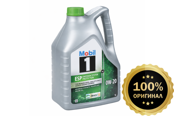 Моторное масло MOBIL 1 ESP X2 0W-20