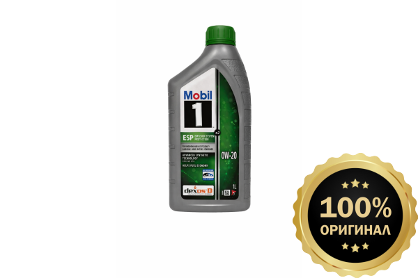 Моторное масло MOBIL 1 ESP X2 0W-20  1 л 