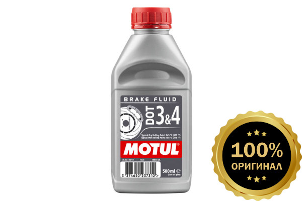 Тормозная жидкость MOTUL DOT 3&4 Brake Fluid FL (500 мл.)