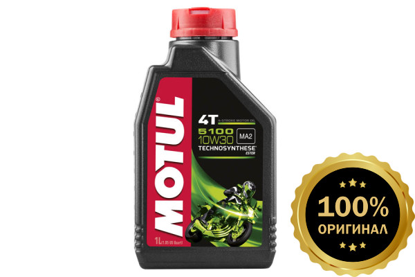 Моторное масло MOTUL 5100 4T SAE 10W30  (1 л.)