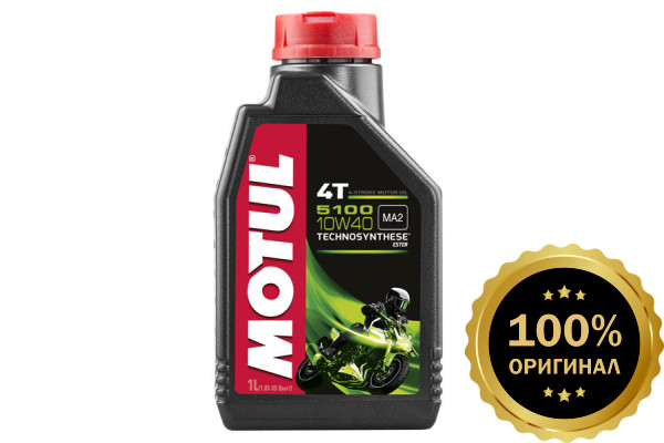 Моторное масло MOTUL 5100 4T SAE 10W40  (1 л.)