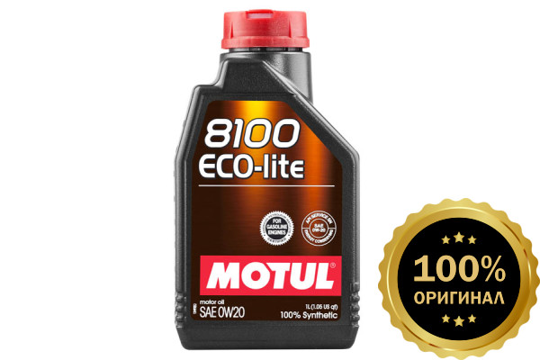 Моторное масло MOTUL 8100 ECO-lite 0W20  (1 л.)