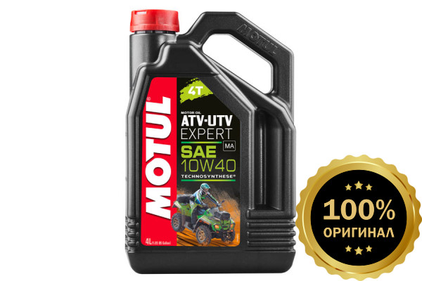 Моторное масло MOTUL ATV-UTV EXPERT 10W40  (4 л.)