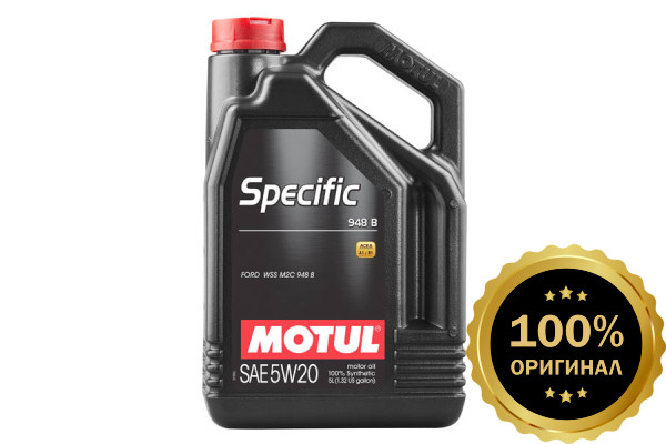 Моторное масло MOTUL Specific 948B 5W20  (5 л.)