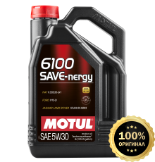 Моторное масло MOTUL 6100 SAVE-NERGY 5W30  (4 л.)
